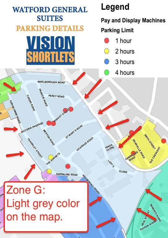 Watford General Suites Zewnętrze zdjęcie